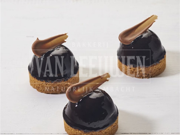 Slofje dubbel choc. p.st.